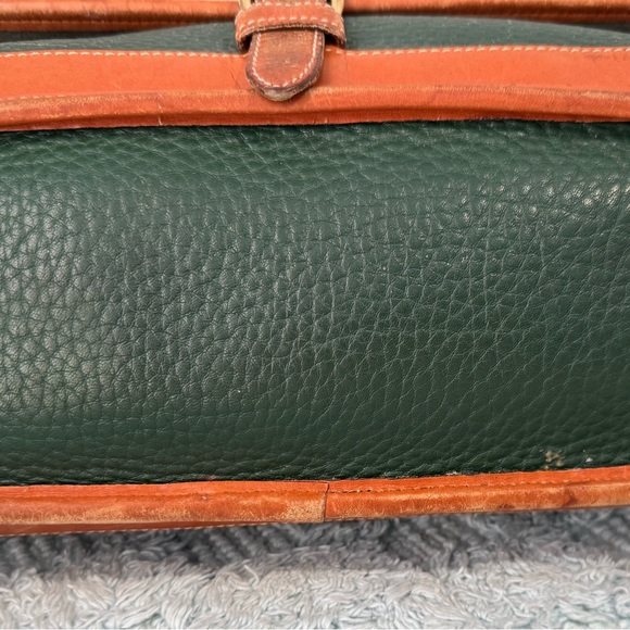 Dooney & Bourke Green and Tan Crossbody Bag - Picture 7 of 13